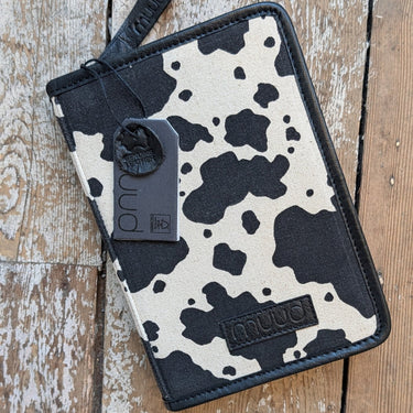 Effi Project Case | muud premium knitting accessories in Cow print option at Knit With Me yarn shop