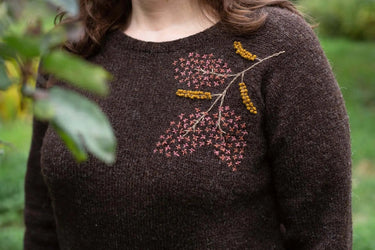 Embroidery on Knits by Judit Gummlich, , Embroidery on Knits is a hardback, 200 page, in-depth guide to contemporary stitching with and on wool, explaining every step of the process — from planning to finished project. It is a source of inspiration and kn