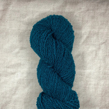 Wild Atlantic | Eriu | Super Soft Merino, Colour: Mallard, Ériu ("air-oo") is a super soft merino yarn. The boucle texture makes it incredibly versatile, allowing it to be a substitute yarn in patterns calling for DK or worsted weights, adding a beautiful