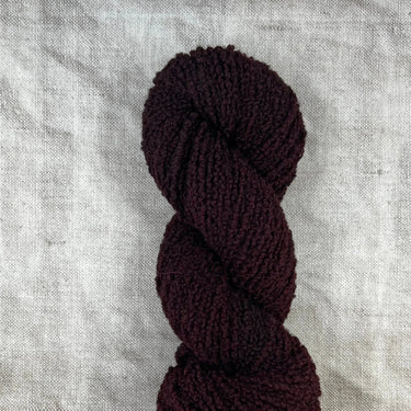 Wild Atlantic | Eriu | Super Soft Merino, Colour: Mulled Wine, Ériu ("air-oo") is a super soft merino yarn. The boucle texture makes it incredibly versatile, allowing it to be a substitute yarn in patterns calling for DK or worsted weights, adding a beaut