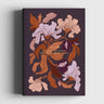 Flower Notebook with floral motifs by Tytti Laitakari, featuring hardcover with "Trust the next chapter because you're the author" quote.