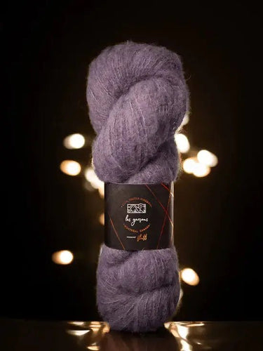Fluff by Walcot x Les Garçons | Alpaca, Merino & Yak Blend, Color: Lavender Tea, Discover Fluff yarn by Walcot Yarns & Les Garçons – a luxurious brushed blend of baby alpaca, merino, silk, and yak. Soft, sport weight yarn., Knit With Me