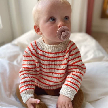 Friday Sweater Baby | PetiteKnit | Printed Pattern in option at Knit With Me yarn shop
