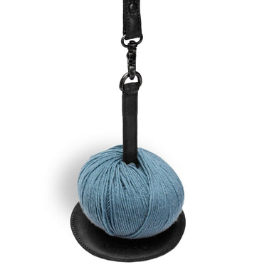 Gyrit Yarn Holder | muud premium knitting accessories in Black option at Knit With Me yarn shop