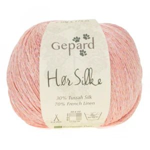 HørSilke by Gepard in 204 Pale Pink colour, at Knit With Me yarn shop