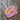 Ice Dyed Craft Project Bags - Large in Orange Tree Z15 option at Knit With Me yarn shop