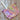 Ice Dyed Project Bags - XLarge showing colorful design and sturdy handle on wooden background.