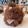 Inkari Stuffed Alpaca Animals in Mini 15cm Natural Walnut (57) option at Knit With Me yarn shop