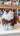 Inkari Stuffed Alpaca Animals in Small 23cm Natural Macchiato (64) option at Knit With Me yarn shop