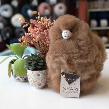 Inkari Stuffed Alpaca Animals, Style: Small 23cm Natural Hazelnut (17), Words cannot do justice to how adorable, and incredibly soft, these stuffed Alpaca Animals are. You really need to have a feel to believe. Our Alpacas come in three sizes, SMall, Medi