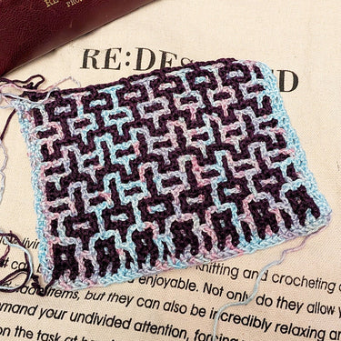 Introduction to Interlocking Crochet Workshop with Sophia in Saturday 18th July 2026 - 10am to 2pm option at Knit With Me yarn shop