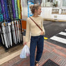 Ivy Blouse | PetiteKnit | Printed Pattern in option at Knit With Me yarn shop