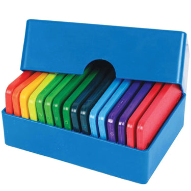 KnitPro Knit Blockers | 20-Pack for Fast, Even Blocking, Colour: Rainbow, Speed up your blocking with KnitPro Knit Blockers. Set includes 20 units with rust-resistant pins & anchor holes for perfect tension every time., Knit With Me