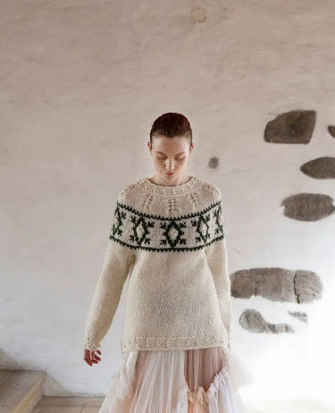 Knitted Kalevala II | 20 Nordic Colourwork Patterns Book, , Explore 20 colourwork knitting patterns inspired by Finnish folklore. Knitted Kalevala II is a stunning hardback for UK knitters & storytellers., Knit With Me
