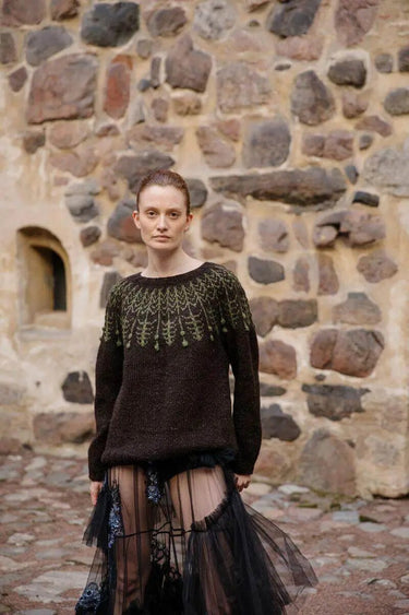 Knitted Kalevala II | 20 Nordic Colourwork Patterns Book, , Explore 20 colourwork knitting patterns inspired by Finnish folklore. Knitted Kalevala II is a stunning hardback for UK knitters & storytellers., Knit With Me