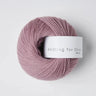 Knitting for olive Merino in Artichoke Purple colour at Knit With Me yarn shop with neutral background