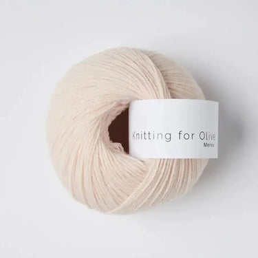 Knitting For Olive | Merino | Fingering Weight, Color: Ballerina, Soft, breathable merino wool yarn for ethical knitwear. Fingering weight, non-mulesed & ideal knitting wool UK for layering & outdoor makes, Knit With Me