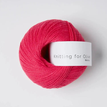 Knitting For Olive | Merino | Fingering Weight, Color: Pink Daisies, Soft, breathable merino wool yarn for ethical knitwear. Fingering weight, non-mulesed & ideal knitting wool UK for layering & outdoor makes, Knit With Me