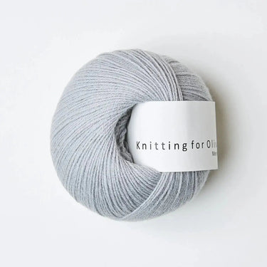 Knitting For Olive | Merino | Fingering Weight, Color: Soft Blue, Soft, breathable merino wool yarn for ethical knitwear. Fingering weight, non-mulesed & ideal knitting wool UK for layering & outdoor makes, Knit With Me
