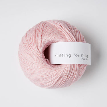 Knitting For Olive Pure Silk in Cherry Blossom option at Knit With Me yarn shop