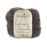 Kumula fluffy 100 percent cashmere yarn by Gepard Garn in 148 Earth Tones