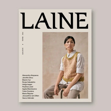 Laine Issue 19, Winter 2023 | Knitting Magazine, , Laine Magazine Issue 19 Winter 2023. Laine create one of the best knitting magazines with beautiful patterns every issue., Knit With Me