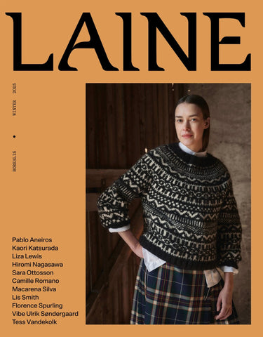Laine Issue 23 | Borealis Winter Knitting Patterns 2024, , Discover 11 cosy winter knitting patterns in Laine 23: Borealis. Includes interviews, festive recipes & designer spotlights., Knit With Me