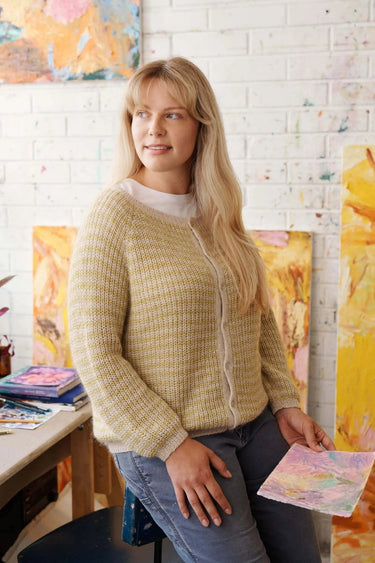 Laine Magazine Issue 24 - Spring, , Laine 24 Spring, Brushstrokes, features beautiful textures and interesting techniques with 12 new knitting patterns. , Knit With Me
