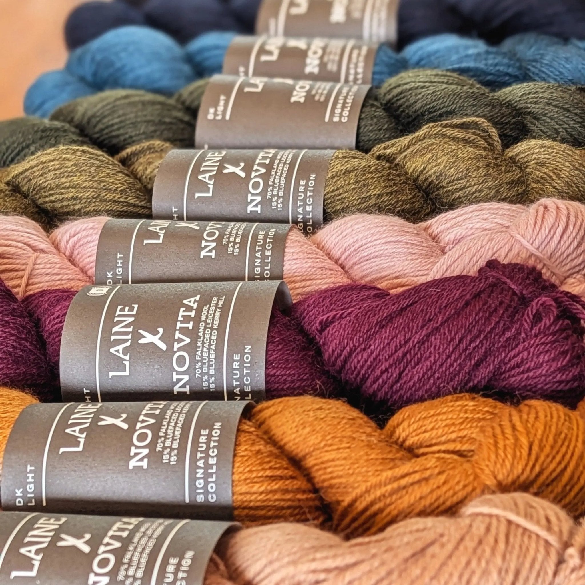 Laine x Novita DK: Premium British Yarn – Knit With Me