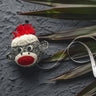 Lantern Moon Crochet Tape Measure, Style: Sock Monkey, These hand crocheted tape measures from Lantern Moon are a great way to add a bit of fun to your notions kit without losing out on functionality. Metric and English measurements are shown on opposite