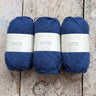 Le Cashmere & Lambswool | Biches & Buches, colour: Medium Blue Black, Made from Cashmere and Lambswool. This fingering yarn is soft and light from the cashmere yarn and the tweed from the lambswool yarn., Knit With Me