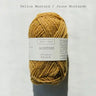 Biches & Bûches | Le Lambswool | Rustic Merino Yarn, Color: Yellow Mustard, Natural 100% lambswool yarn with rustic charm—soft, lofty & perfect knitting wool UK for handmade sweaters, scarves & cosy winter projects, Knit With Me