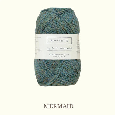 Le Petit Lambswool in Mermaid option at Knit With Me yarn shop