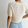 Lillie Tee Kit | Pattern + Suave Yarn in option at Knit With Me yarn shop