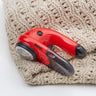 Lint and Bobble Remover | Addi | Efficient, Compact and Portable on a jumper at Knit With Me yarn shop