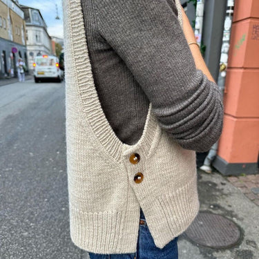 Lulu Slipover | PetiteKnit | Printed Pattern in option at Knit With Me yarn shop
