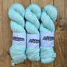 Zakami | Luxury Merino Silk Fingering | Soft Shine & Drape, Colour: Hint Of Mint, Zakami Luxury Merino Silk Fingering offers softness, shine, and superb drape. Hand-dyed in Edinburgh, it's perfect for shawls, baby knits, and delicate garments, Knit With M