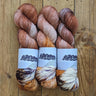 Zakami | Luxury Merino Silk Fingering | Soft Shine & Drape, Colour: The Akachic Records, Zakami Luxury Merino Silk Fingering offers softness, shine, and superb drape. Hand-dyed in Edinburgh, it's perfect for shawls, baby knits, and delicate garments, Knit