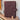 LYKKE Cypra COPPER DOUBLE POINTED NEEDLE SET in vegan suede case on wooden surface