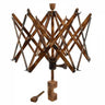 Lykke Umbrella Yarn Swift | Premium Wooden Yarn Winder, Colour: Burnt Mango, We love Lykke’s premium wooden umbrella swift. It's adjustable, durable, and has a smooth rotation. It's ideal for winding yarn skeins quickly and effortlessly , Knit With Me