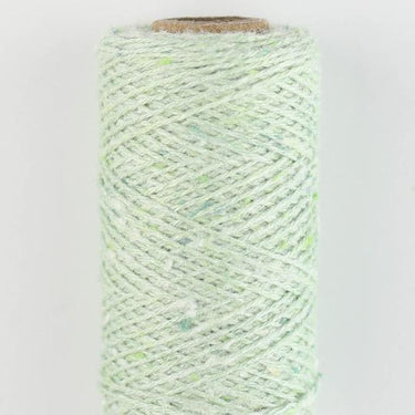 BC Garn | Tussah Tweed | Cruelty-Free Silk Yarn, Colour: 014 Aqua Mix Light, Tussah Tweed by BC Garn is a light fingering silk yarn with tweed texture. Cruelty-free, softens with wear—perfect for summer knits and layering., Knit With Me