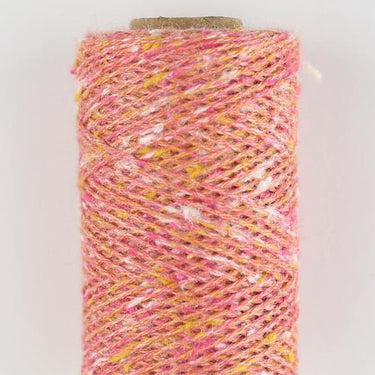 BC Garn | Tussah Tweed | Cruelty-Free Silk Yarn, Colour: 029 Copper, Tussah Tweed by BC Garn is a light fingering silk yarn with tweed texture. Cruelty-free, softens with wear—perfect for summer knits and layering., Knit With Me