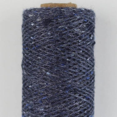 BC Garn | Tussah Tweed | Cruelty-Free Silk Yarn, Colour: 041 Night Mix, Tussah Tweed by BC Garn is a light fingering silk yarn with tweed texture. Cruelty-free, softens with wear—perfect for summer knits and layering., Knit With Me
