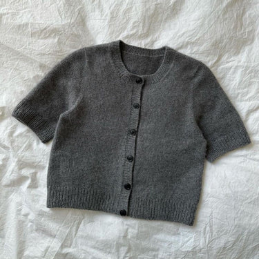 Maggie Cardigan | PetiteKnit | Printed Pattern in option at Knit With Me yarn shop