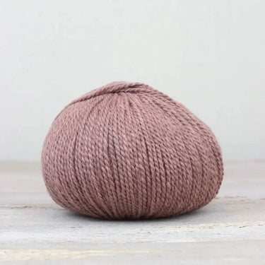 he Fibre Co. | &Make Aran | Highland Wool Alpaca Yarn, Color: Blush Blush, &Make Aran yarn is made from Highland wool and alpaca. An aran weight yarn made from twisted 2-ply with bright colours and hardwearing yarn. A great &Make yarn, Knit With Me