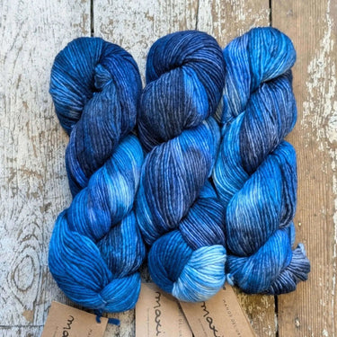 Maxima yarn by Manos del Uruguay in Freshwater option at Knit With Me yarn shop