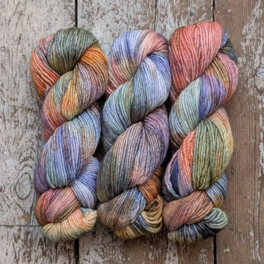 Maxima yarn by Manos del Uruguay in Mosaic option at Knit With Me yarn shop