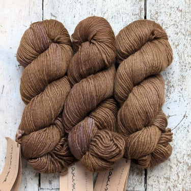 Maxima yarn by Manos del Uruguay in Nicciola option at Knit With Me yarn shop
