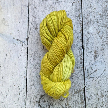 Maxima yarn by Manos del Uruguay in Sprulina option at Knit With Me yarn shop
