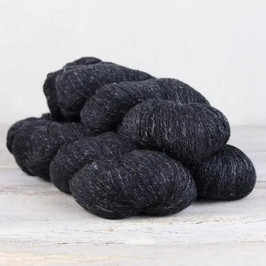Fibre Co. | Meadow Yarn | Baby Llama, Merino, Silk & Linen, Color: Nightshade, Meadow is a luxe lace-weight blend of llama, merino, silk & linen. Soft with crisp stitch definition—perfect for light UK knits & shawls., Knit With Me